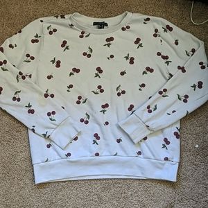 Forever 21 Cherry Pull Over